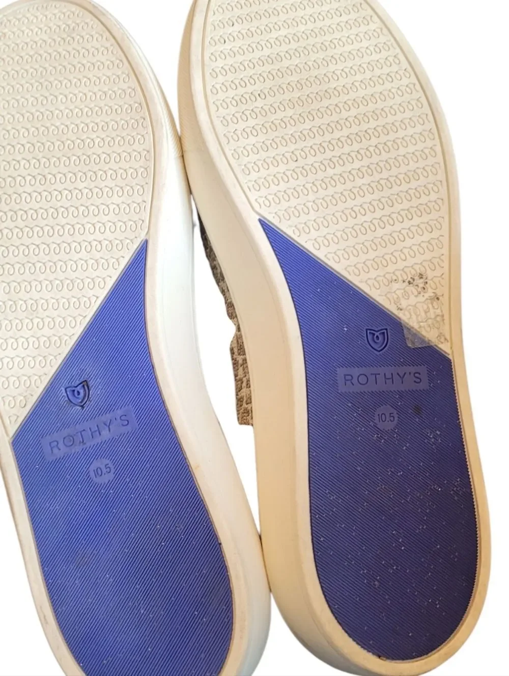 Rothy's Leopard Print Slip-On Knit Casual Shoes Size 10.5